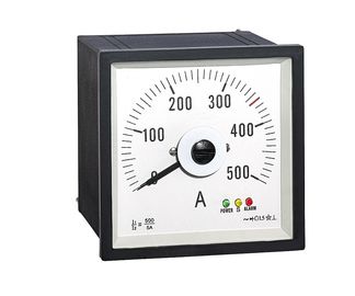 0-500A  Analog Panel Ammeter 72 *72mm 240 Degree Iec60091-50 Standard